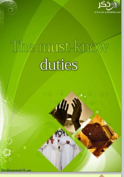 The must-know duties